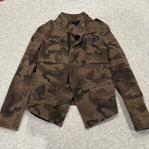 Zara Camo print Jacket